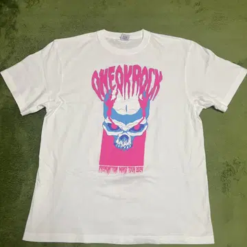 one ok rock 2024 WORLD TOUR 티셔츠 C/WHITE