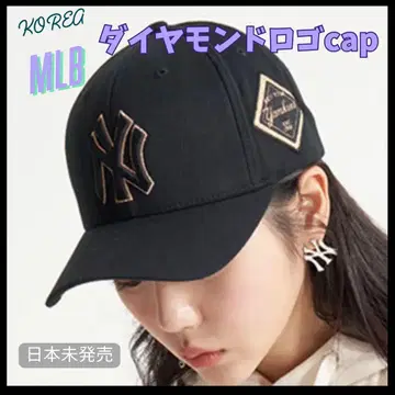 [ 한국 한정판 ] MLB 캡 NY 양키스 자수 블랙