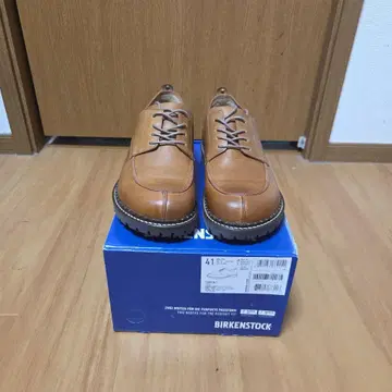 BIRKENSTOCK 브라운 레이스업 슈즈 41