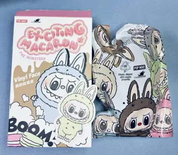 LABUBU 라브브 POP MART 흥미진진한 마카롱