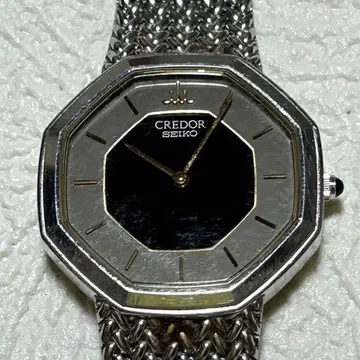 SEIKO 세이코 크레도르 8각형 새상품급 여성용 실버