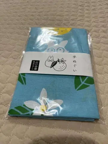 지브리 파크와 지브리 전 이웃집 토토로 손수건 야마구치 회장 한정판