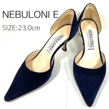 컨디션 최상 NEBULONIE 이탈리아제 천연 가죽 펌프스