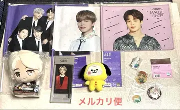 BTS 지민 봉제 인형 플래그 묶음 판매