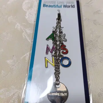 아라시 Beautiful World 키링