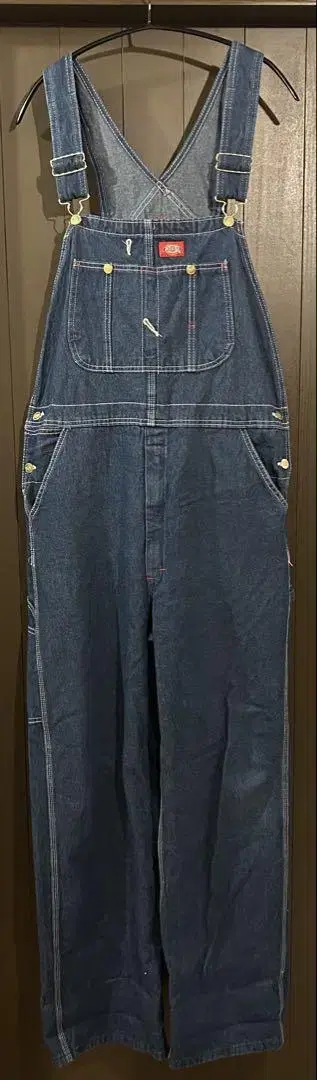 디키즈 데님 오버롤