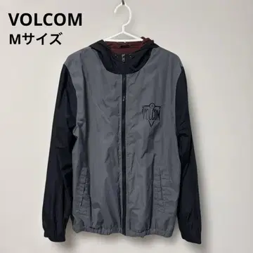 VOLCOM 나일론 자켓 M 사이즈 그레이/블랙
