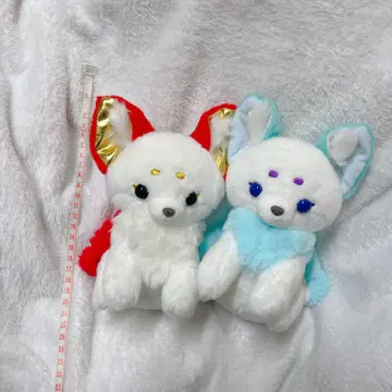 쵸콘과 구미호 코마구시 쵸콘과 여우 2종 높이 약 20cm