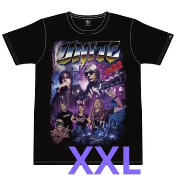 UNITE02 B'z 맥시멈 더 호르몬 콜라보 티셔츠 2XL