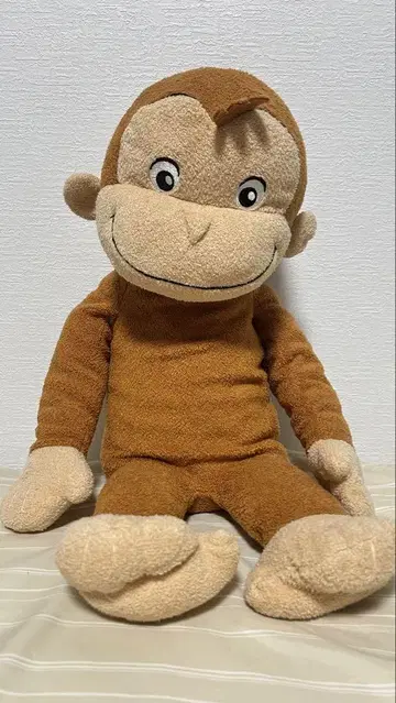 오자루의 조지 봉제 인형 약 50cm