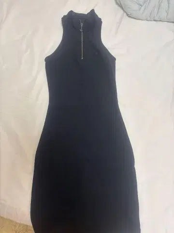 adidas 네이비 슬리브리스 원피스