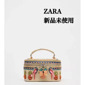 완판템 ZARA 비즈 하드 밴드 백 택 포함 새상품