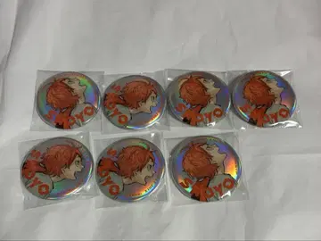 하이큐 점프 GIGA 메탈릭 캔뱃지 히나타 쇼요 7종 세트