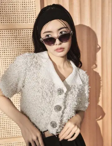 lily brown 비쥬 니트 가디건