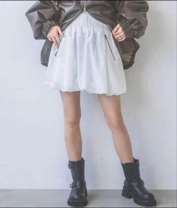 (새상품급) 벌룬 미니 스커트 지나시스