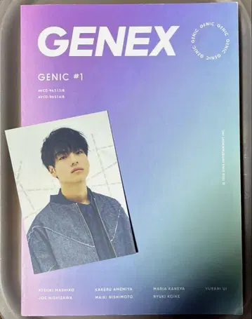 GENIC / 데뷔 앨범 GENEX 포토 북만.
