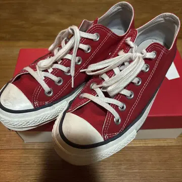CONVERSE ALL STAR 레드 스니커즈