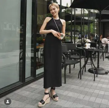 ELLIE 라메 스커트