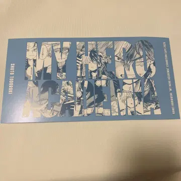 히로아카 원화전 카페 혜택 엽서 토도로키 쇼토