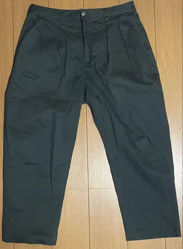 EVISEN twill 보헤미안 팬츠 차콜 L 사이즈