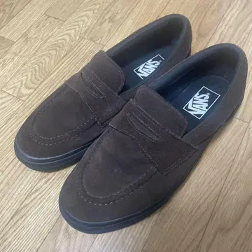 VANS 브라운 스웨이드 로퍼