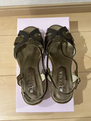 브라운 컴포트 샌들 샌들