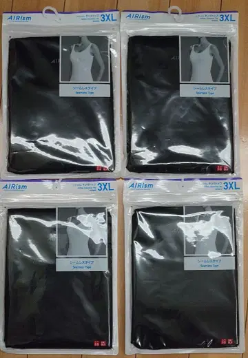 유니클로 유니클로 에어리즘 심리스 탱크탑 3XL