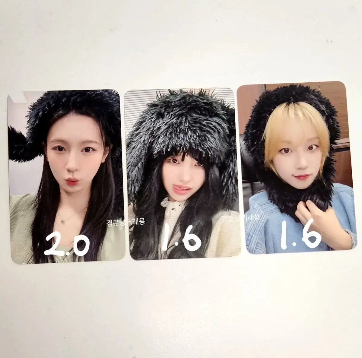 idle we are ktown4u Good Thing unreleased pre-order benefit (G)I-DLE poca photocard