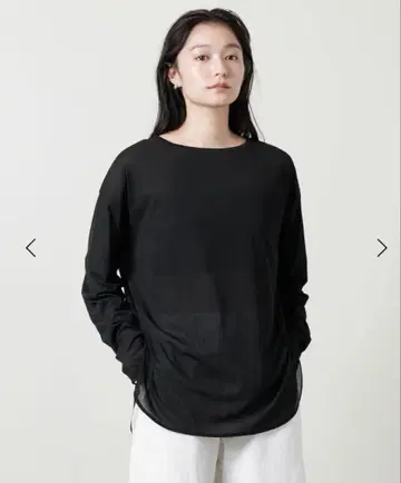 MARW UNITED ARROWS 시어 크루넥 풀오버