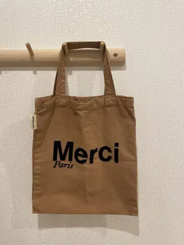 Merci Paris 에코백 브라운