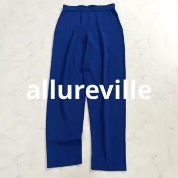새상품급 allureville 알아바일 밀라노 리브 버드 팬츠