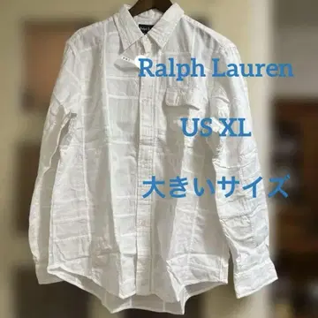 랄프 로렌 Ralph Lauren 고급 코튼 와이셔츠 빅 사이즈