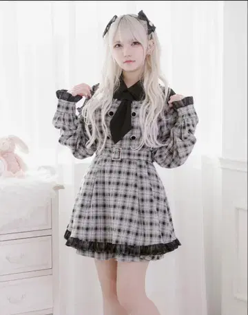 Pal elfy 팔 엘피 넥타이 콤비네존 블랙