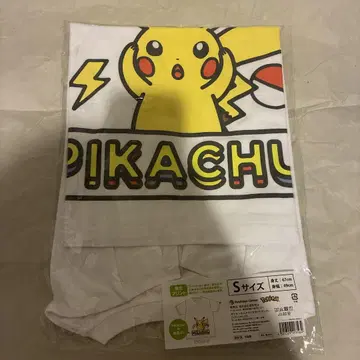 피카츄 PIKACHU 축광 프린트 티셔츠 S 사이즈