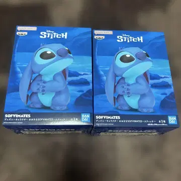 스티치 피규어 SOFVIMATES 디즈니 소프트 비닐