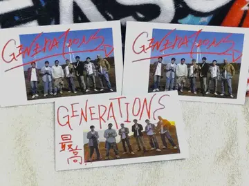 GENERATIONS 친필 사인 폴라로이드 카드