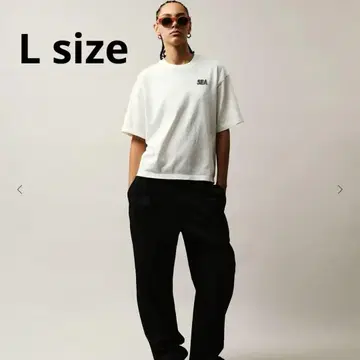 WIND AND SEA LOTUS COZY TEE 화이트 티셔츠