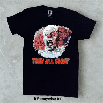 it Pennywise 티셔츠 호러 영화 고스트 페니 와이즈