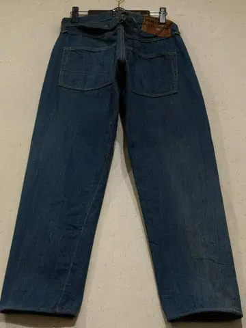 야마네 에비수 에비수 LOT2018 신치 벨트 셀비치 데님 팬츠