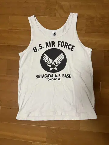 U.S. AIR FORCE 탱크탑 SETAGAYA A.F. BASE