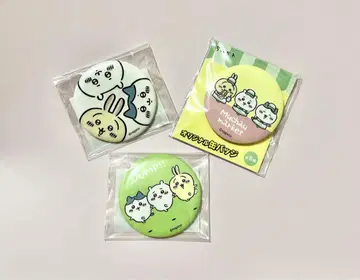 치이카와 치이카와 하치와레 토끼 캔뱃지 3개 세트