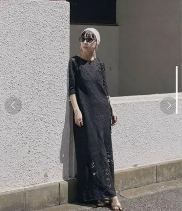 아메리 자카드 러셀 레이스 드레스