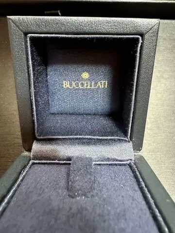 부첼라티 BUCCELLATI 쥬얼리 박스 빈 박스