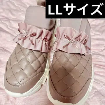 아오키 미사코 산리오 시마무라 콜라보 스니커즈 LL 사이즈