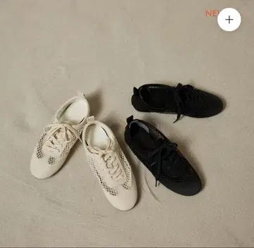 Mesh 플랫 스니커즈 블랙