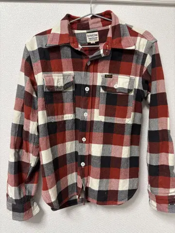 70s Pherrow's Shirt 체크 무늬 플란넬 셔츠