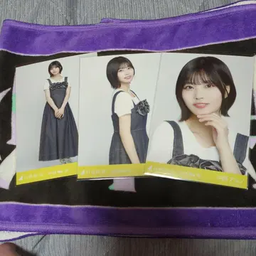 노기자카46 나카니시 아르노 데님 원피스 컴프