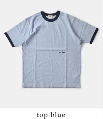 L.L.Bean Morrill Short-Sleeve Ringer Tee