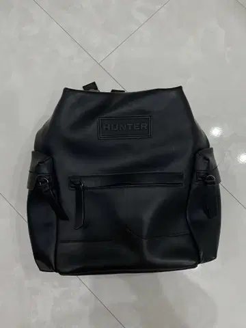 HUNTER 블랙 럭색/백팩