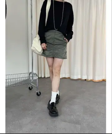 밀리터리 스커트